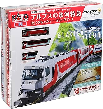 Amazon | KATO Nゲージ スターターセット アルプスの氷河特急〈グ