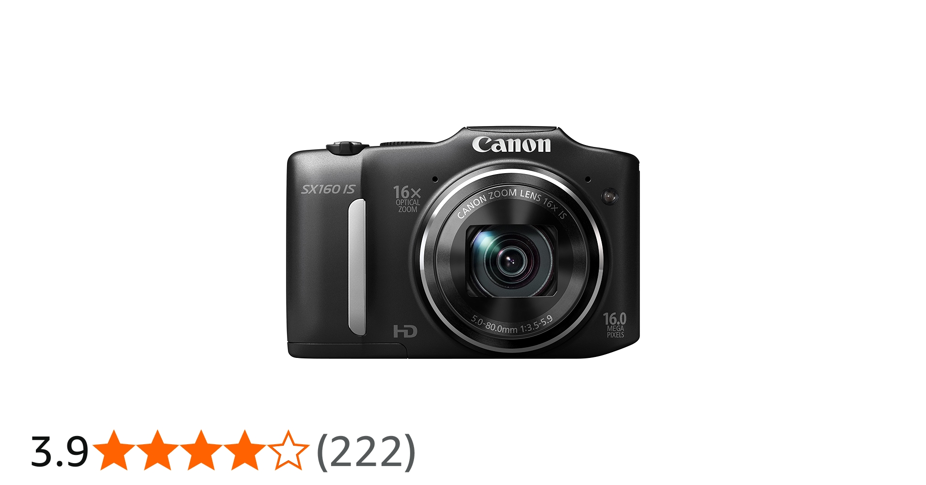 Amazon | Canon デジタルカメラ PowerShot SX160IS 約1600万画素 光学