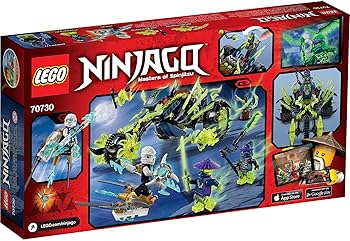 LEGO - 70730 - Ninjago - La Moto Fantôme de Wrayth : Amazon.fr