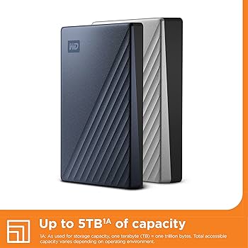 Amazon.com: WD 2TB My Passport Ultra, Blue, Portable External Hard