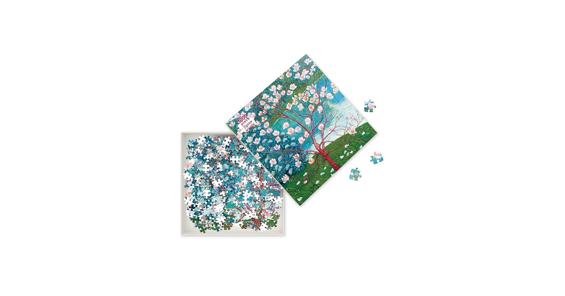 Amazon.com: Adult Jigsaw Puzzle Wilhelm List: Magnolia Tree: 1000