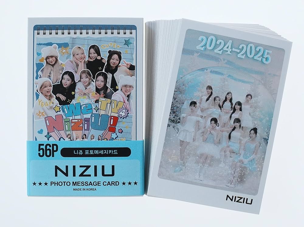 Amazon.co.jp: NiziU ニジュー グッズ フォトメッセージカード 56枚