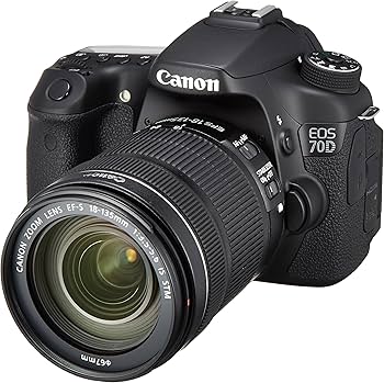 Amazon.com : Canon EOS 70D Digital SLR Camera with 18-135mm STM