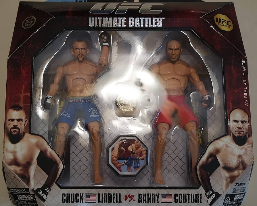 Amazon.com: UFC Chuck Liddell vs Randy Couture (57) : Toys & Games