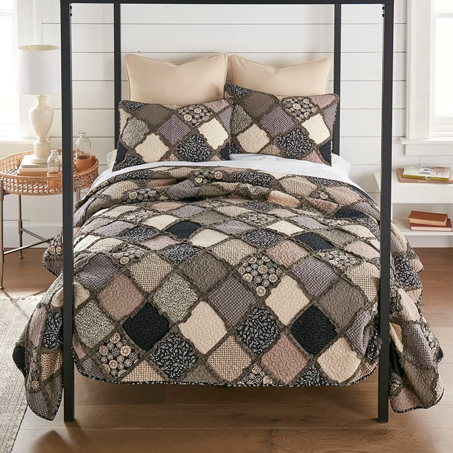 Amazon.com: Donna Sharp Cotton King Bedding Set - 3 Piece