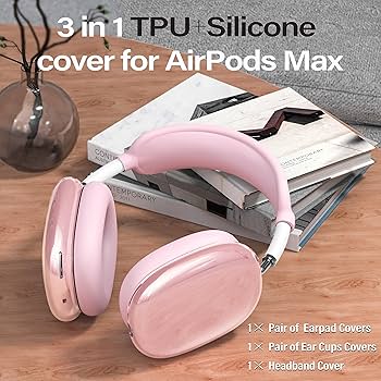 Amazon.com: 【4 in 1】 Set for Apple AirPod Max Case Cover, Anti