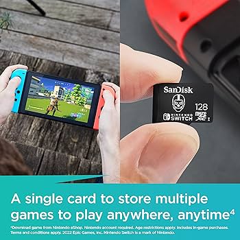 Amazon.com: SanDisk 128GB microSDXC Card Licensed for Nintendo