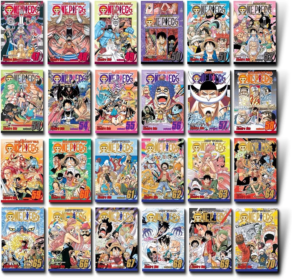 One Piece Complete Collection Set Vol 1-90 by Eiichiro Oda