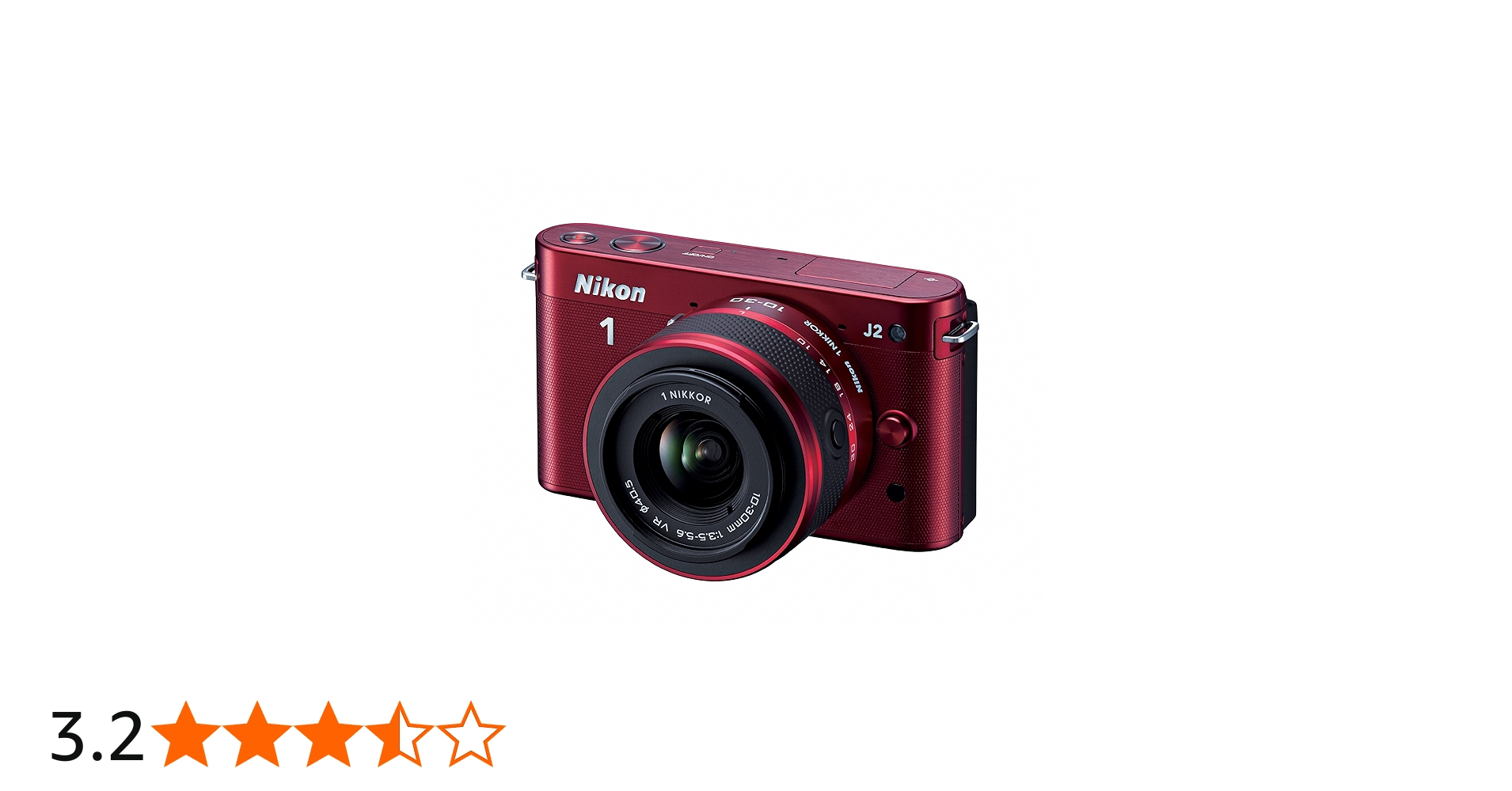 Amazon Canada: Nikon 1 J2 10.1 MP HD Digital Camera with 10-30mm