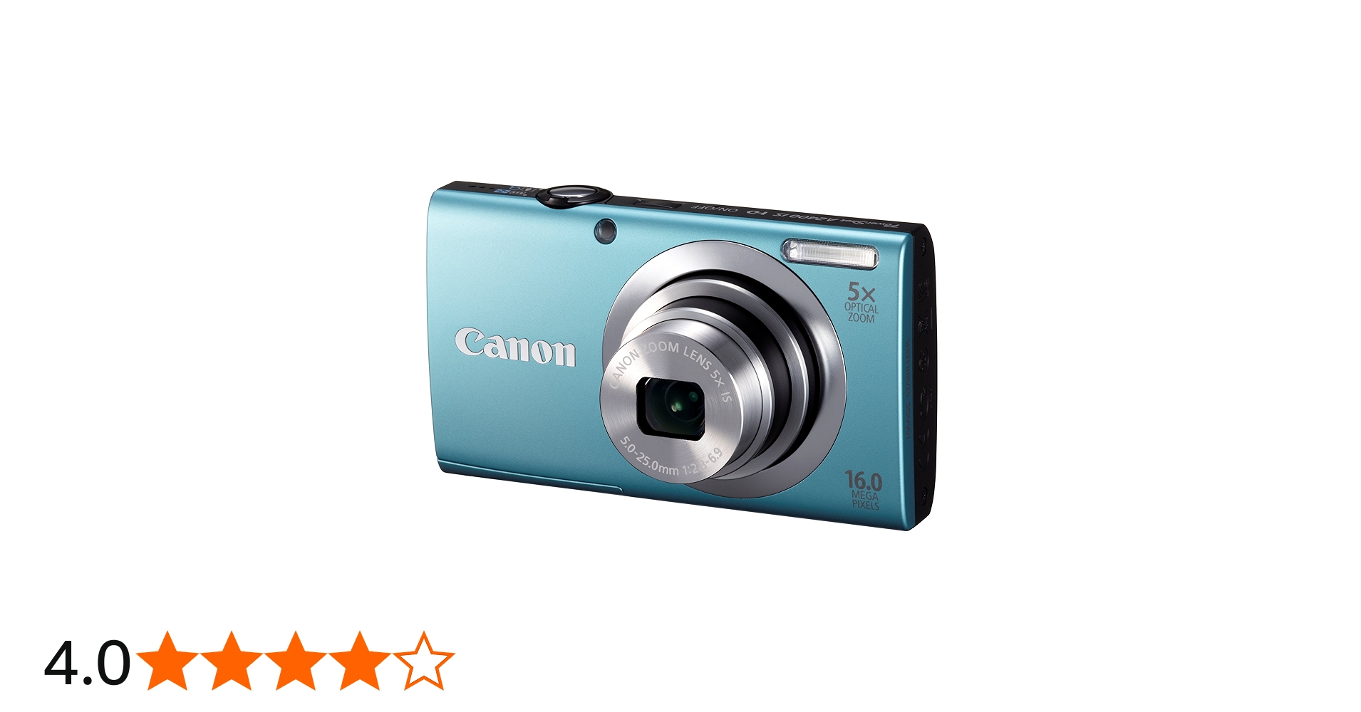 Amazon | Canon デジタルカメラ PowerShot A2400IS ブルー 1600万画素