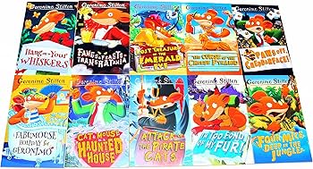 Geronimo Stilton: 10 Book Collection (Series 1) Box Set (The Curse