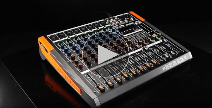 Amazon.com: 8-Channel Mixer for Karaoke, Church & Party Bluetooth