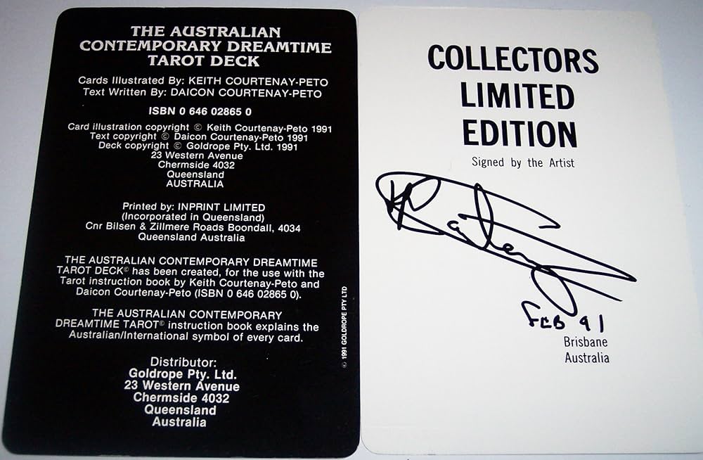 Amazon.com: The Australian Contemporary Dreamtime Tarot