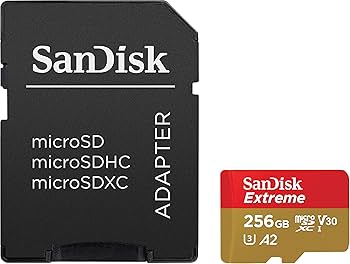 Amazon.com: SanDisk 256GB Extreme for Mobile Gaming microSD UHS-I
