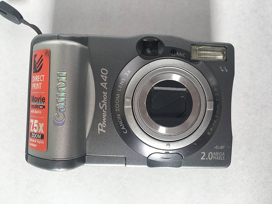 Amazon.com : Canon PowerShot A40 2MP Digital Camera w/ 3x Optical