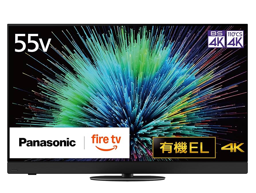 Panasonic,テレビ,4k,有機EL,55インチ,アプリ対応
