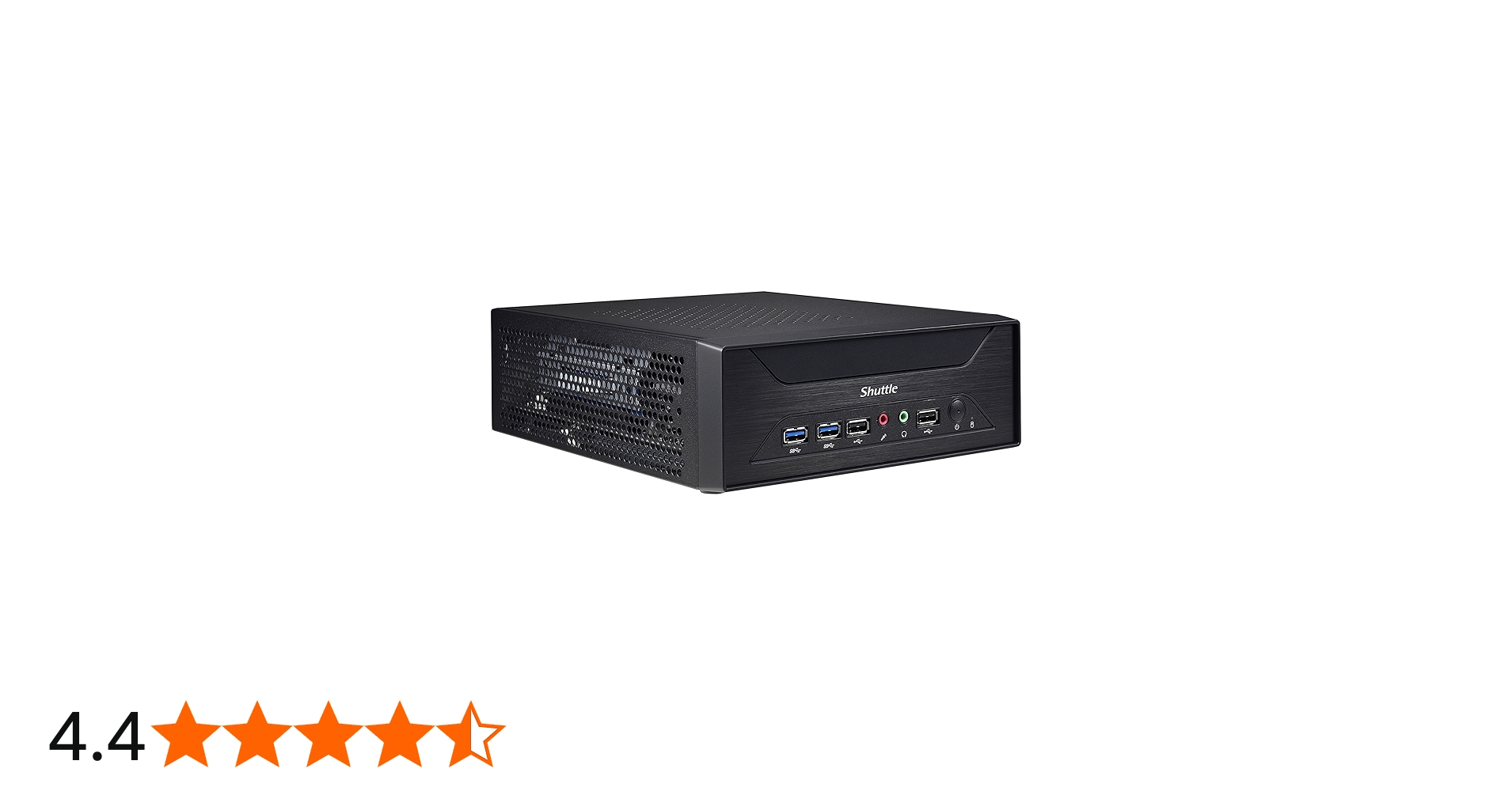 Amazon | Shuttle 小型ベアボーンPC 200x78x250mm ブラック XH110G