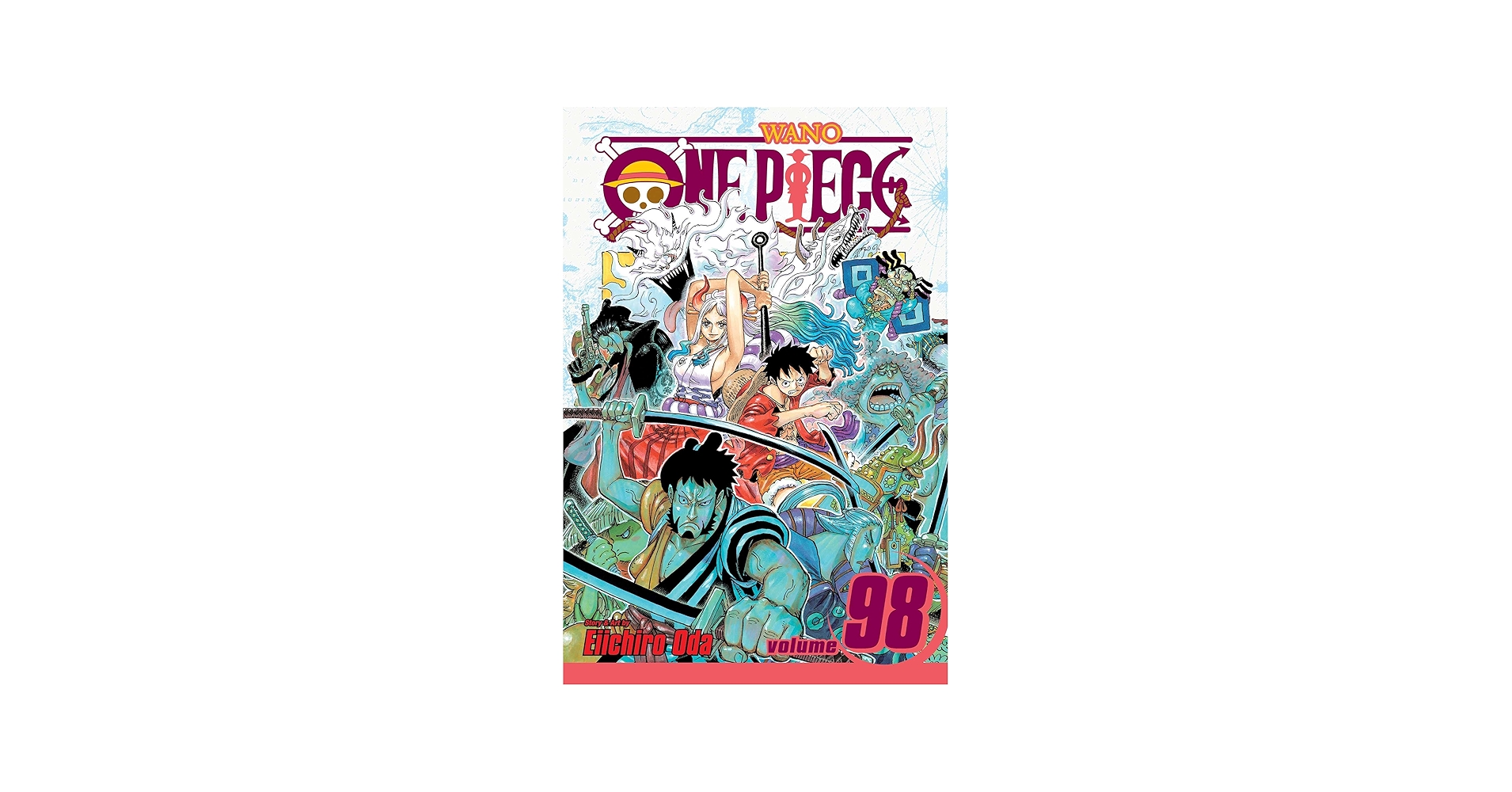 Amazon.com: One Piece, Vol. 98: 9781974725199: Oda, Eiichiro: Books