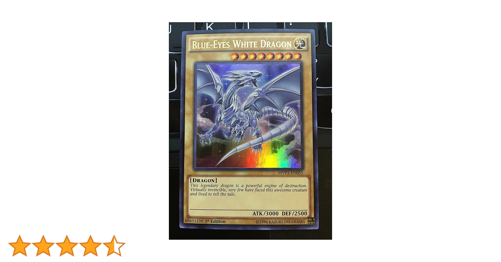 M*Ⅱ様 遊戯王 青眼の白龍 英語版 heavy faded、wavy M*Ⅱ様 遊戯王