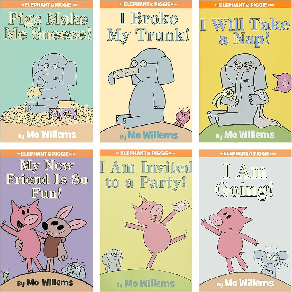 Elephant & Piggie Series Entire Complete 25 Books Set Collection