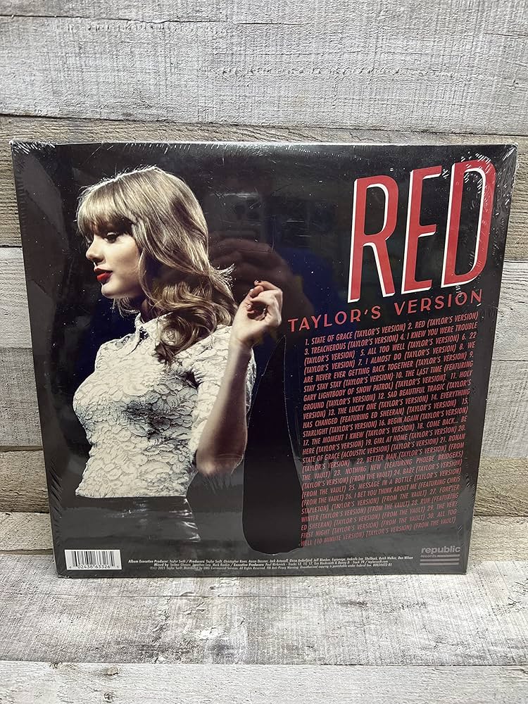 Amazon.com: Red (Taylor's Version) Limited Edition Red Vinyl: CDs