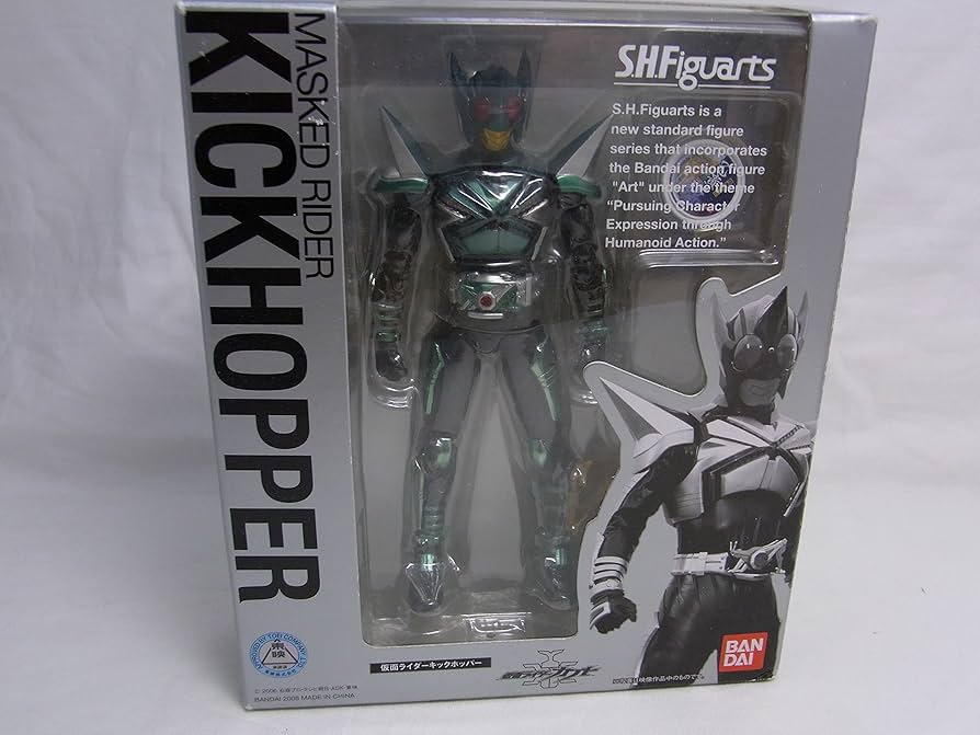 Amazon.com: Masked Rider Kabuto Kick Hopper S.H. Figuarts : Toys