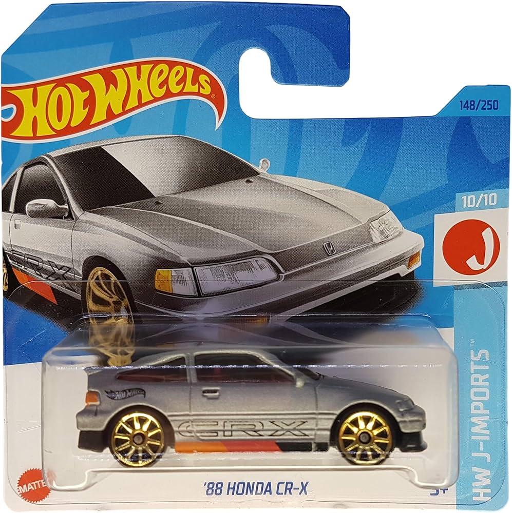 Hot Wheels 88 Honda CR-X - HW J-Imports 10/10 - HKJ17 - Carte