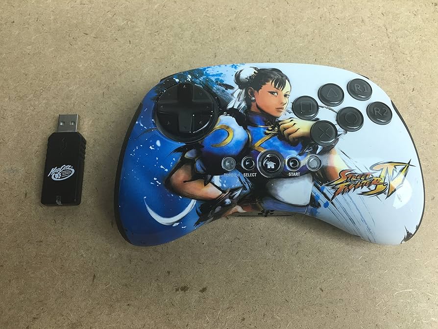 Mad Catz PS3 Wireless Street Fighter IV FightPad - Chun-Li (PS3