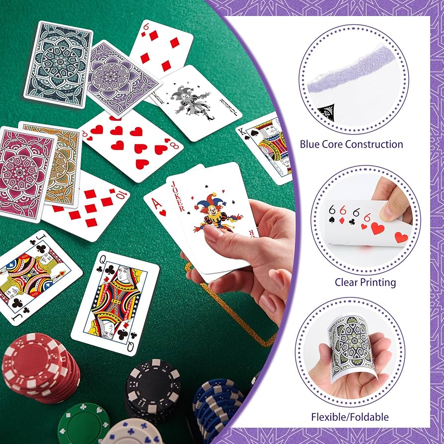 Amazon.com: Metsyth Playing Cards 12 Pack,Decks of Cards,Poker