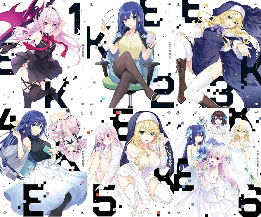 Amazon.co.jp | Engage Kiss 完全生産限定版 ブルーレイ 全6巻セット