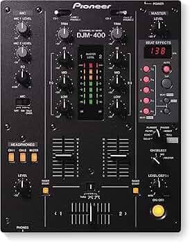 Amazon.com: Pioneer DJM-400 Pro Dj Mixer : Musical Instruments