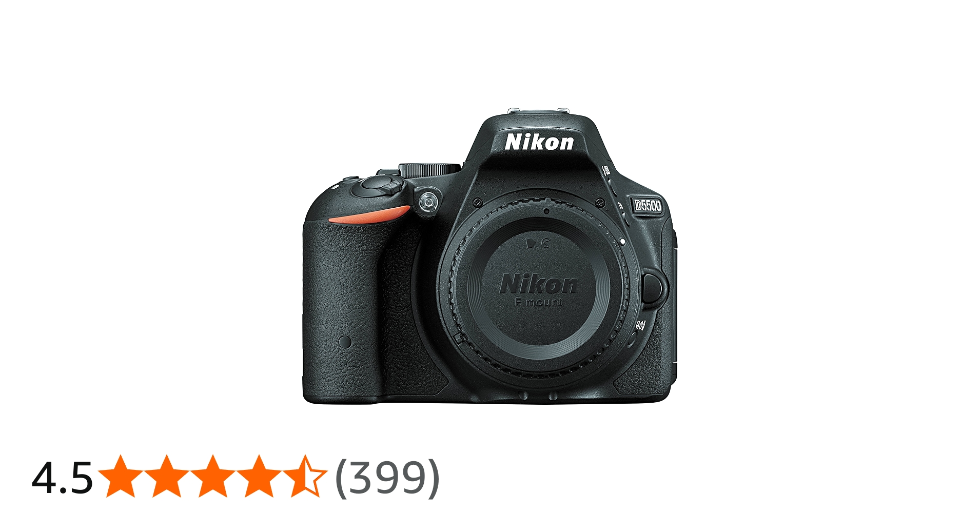 Amazon Canada: Nikon D5500 DX-Format Digital SLR Body (Black)