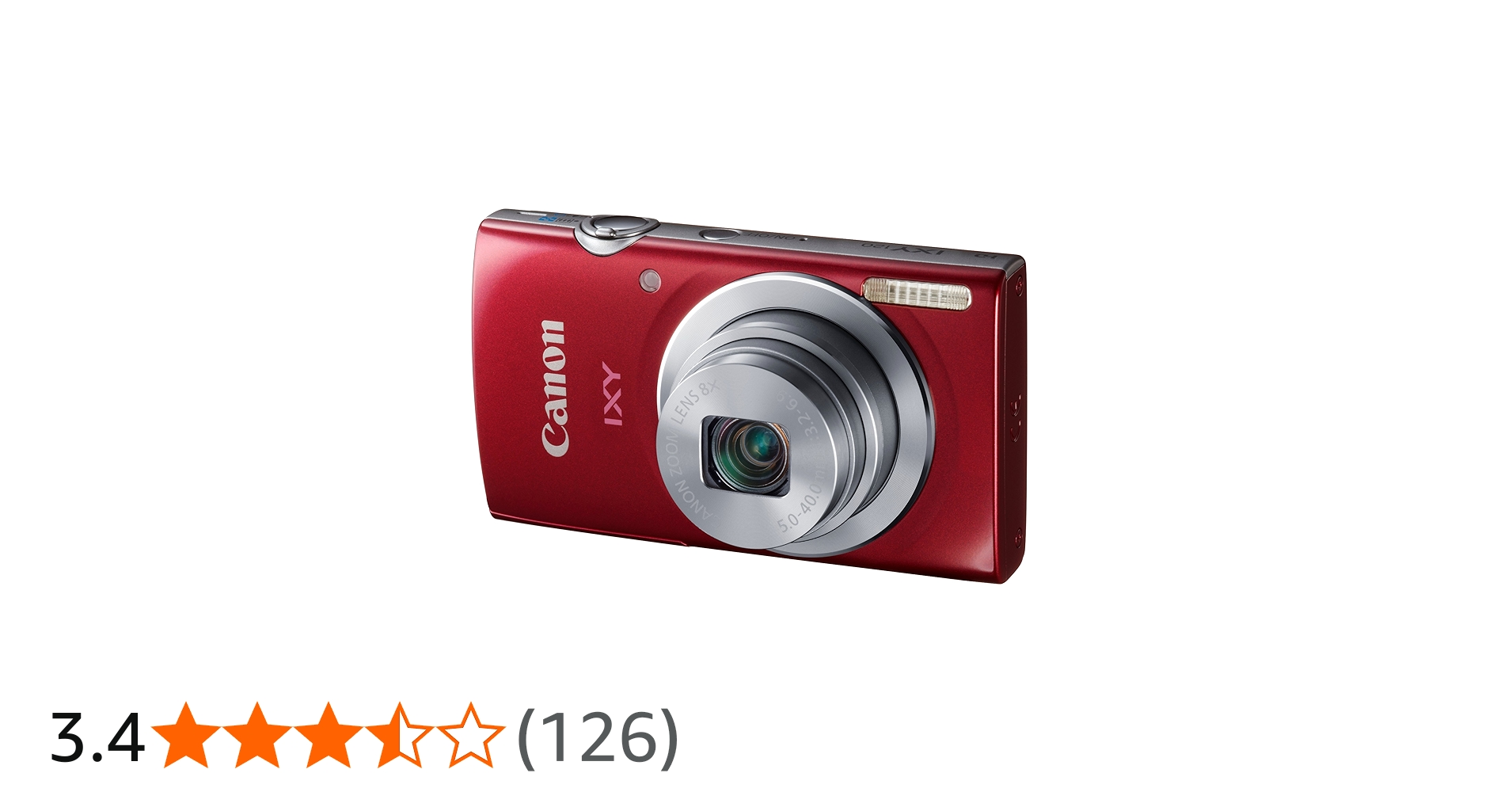 Amazon.co.jp: Canon デジタルカメラ IXY 120 光学8倍ズーム レッド
