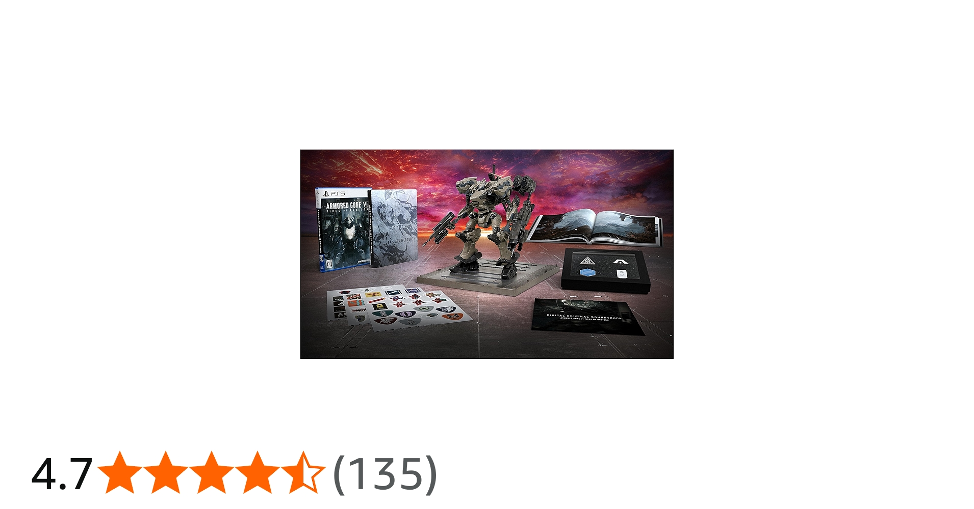 Amazon.co.jp: 【PS5】ARMORED CORE Ⅵ FIRES OF RUBICON コレクターズ