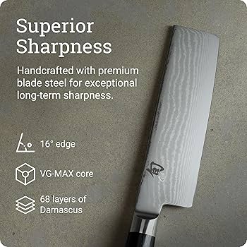 Amazon｜貝印 旬 Classic 菜切 165mm 日本製 Shun ステンレス 包丁