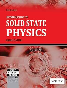 Amazon.com: Introduction to Solid State Physics: 9788126535187
