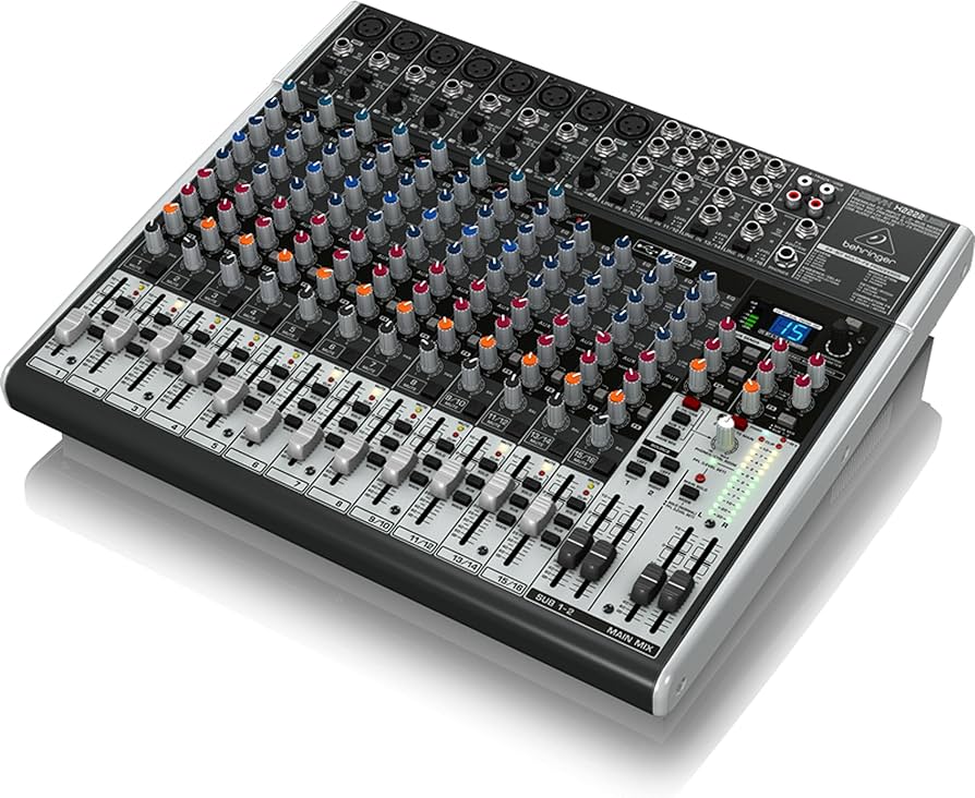 Behringer X2222USB Mesa de Som de 22 canais : Amazon.com.br