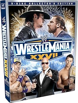 Amazon.com: WWE: WrestleMania XXVII (Three-Disc Collector's