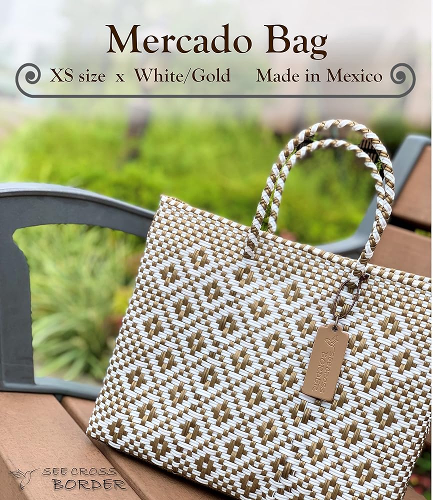 Amazon | [SEE CROSS BORDER] メルカドバッグ メキシコ オアハカ産 XS