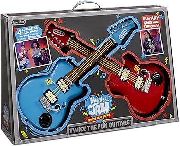 Little Tikes My Real Jam Twice The Fun Guitar - Two Toy Guitars