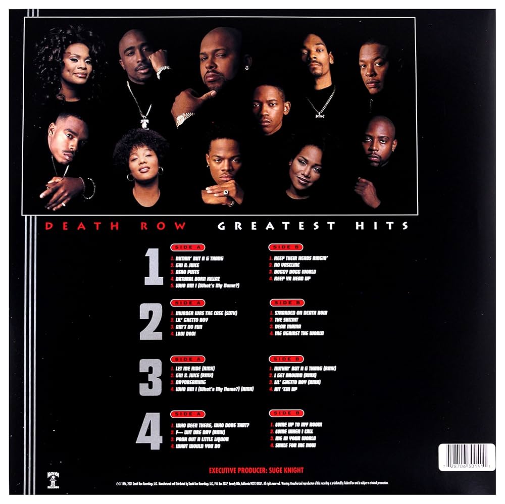 Amazon.co.jp: Death Row Greatest Hits [12 inch Analog]: ミュージック