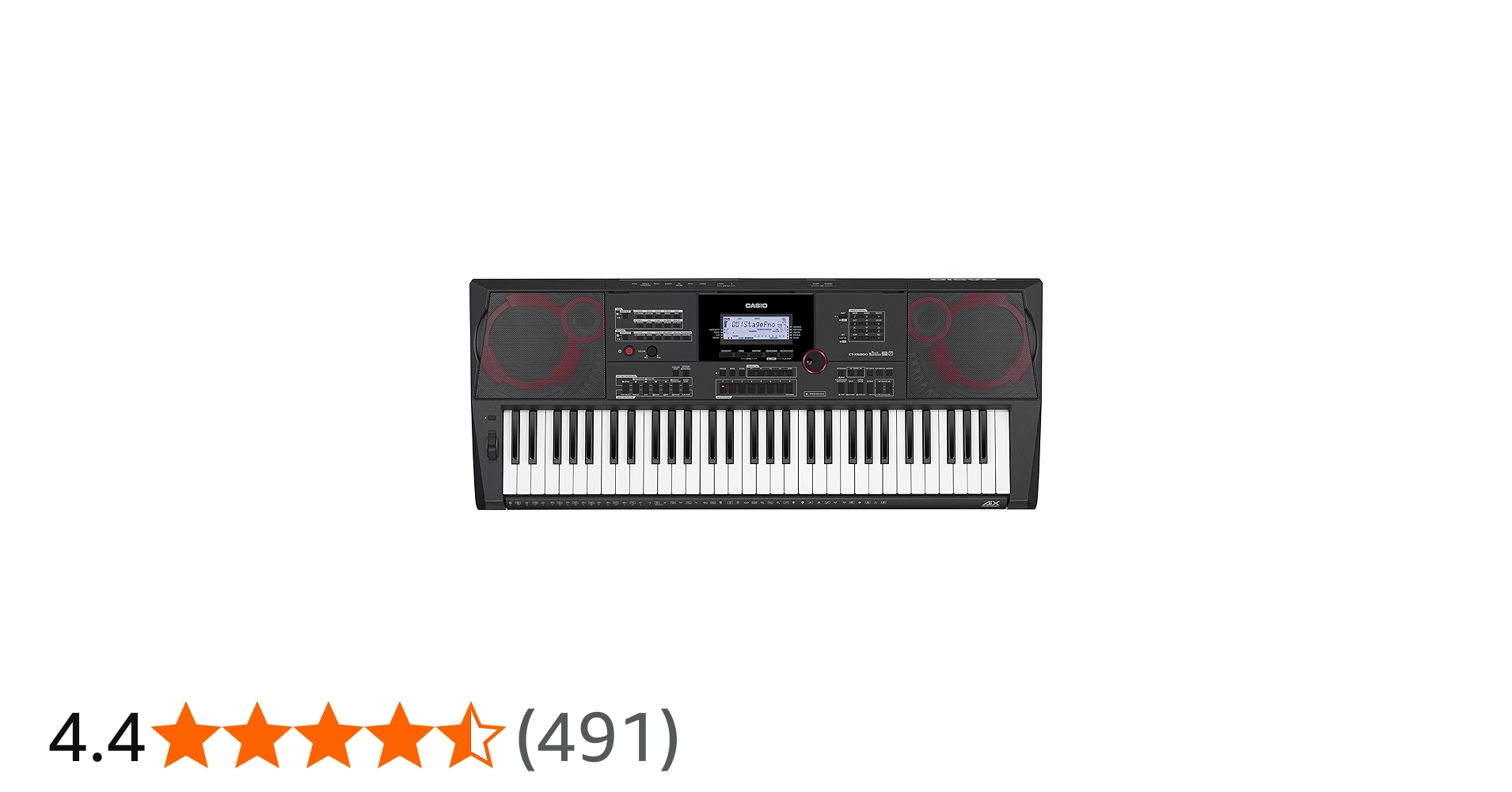 美品 casio ct x5000 61鍵盤キーボード 本体とペダル付き Amazon