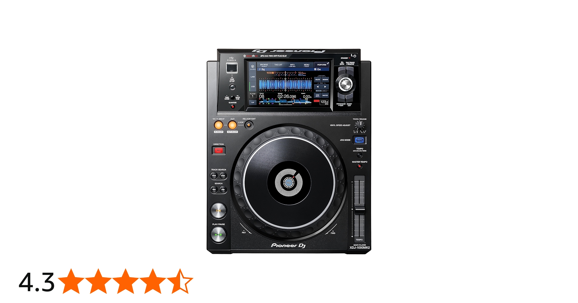 Amazon | Pioneer DJ DJ (XDJ1000MK2) | DJコントローラー | 楽器