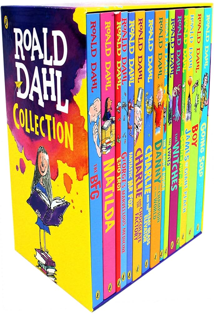 Roald Dahl Complete Collection Children 15 Books Set (Fantastic Mr