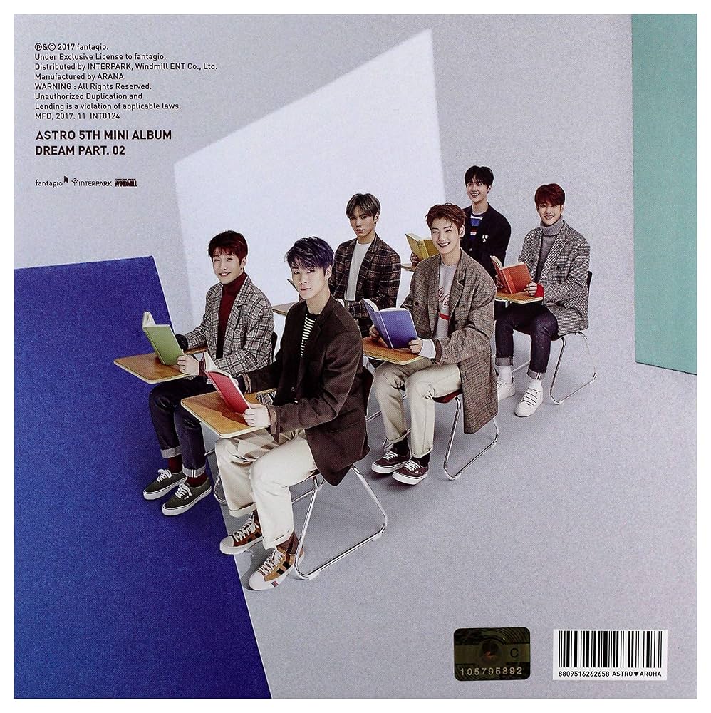 ASTRO dream part. 02 リパケ Astro - [Dream Part.02]5th Mini Album