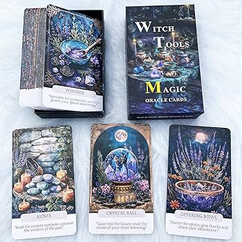 Amazon.co.jp: 魔女ツールマジックオラクルカード:初心者のための