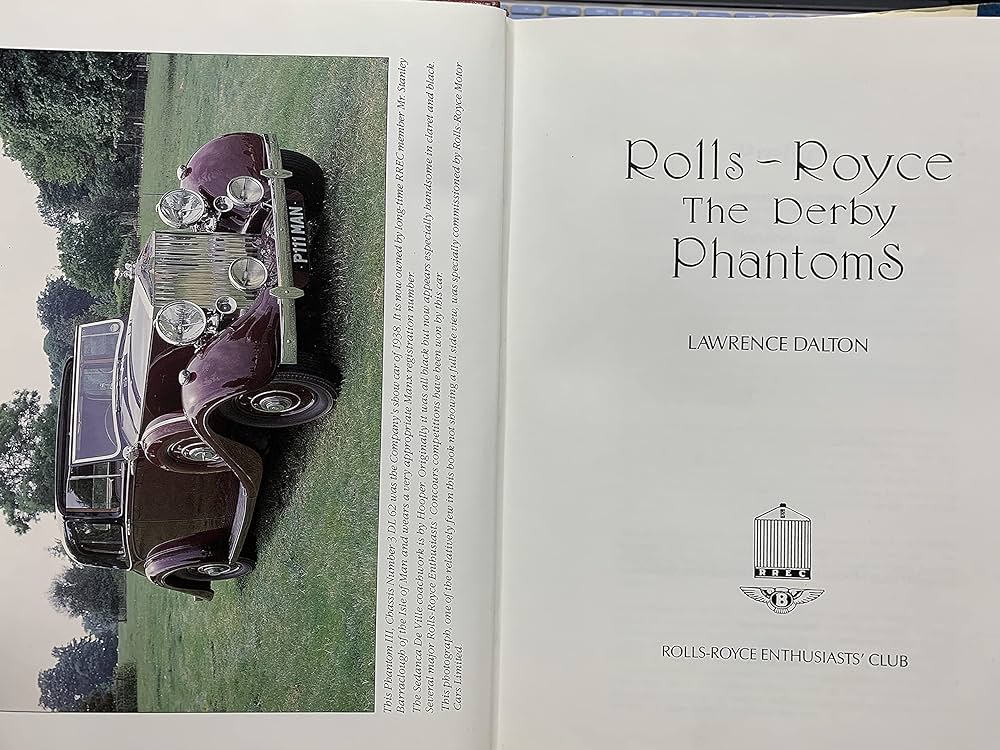 Amazon.co.jp: Rolls-Royce: The Derby Phantoms : 本