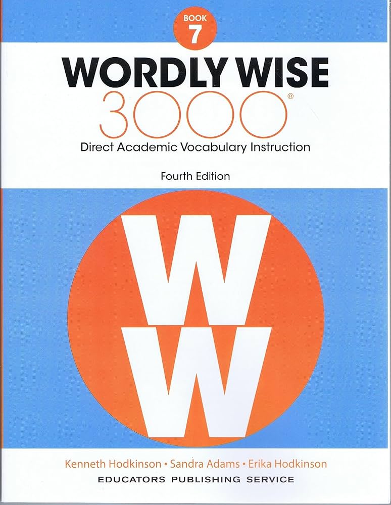 Amazon.com: Wordly Wise 3000, Grade 7: Direct Academic Vocabulary