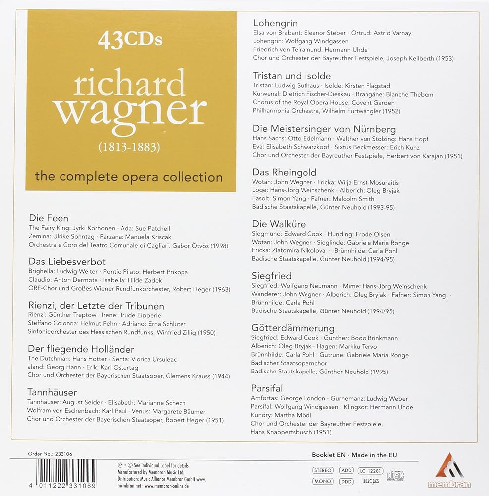 Amazon.co.jp: Wagner: The Complete Opera: ミュージック