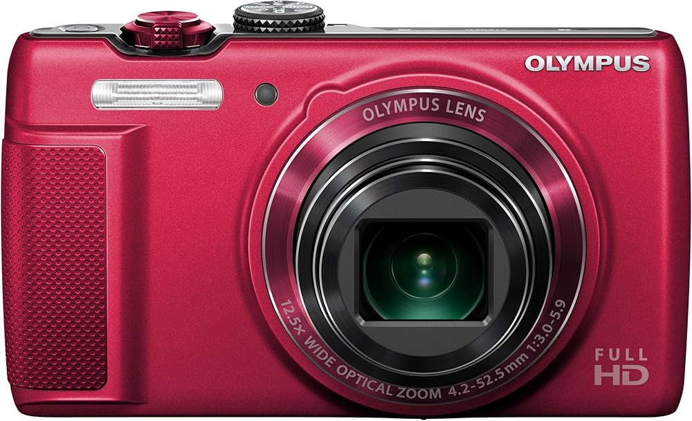 Amazon | OLYMPUS デジタルカメラ SH-21 レッド 1600万画素 CMOS 光学